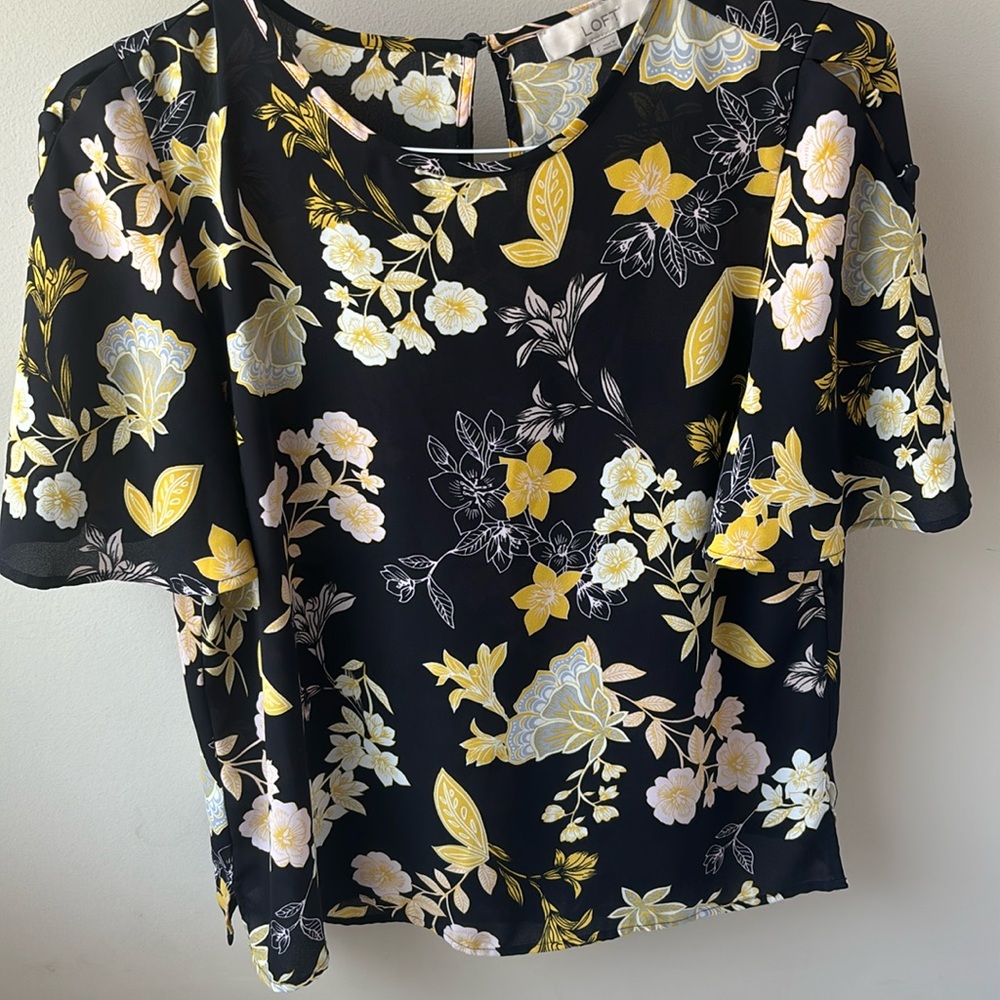 Women’s floral blouse